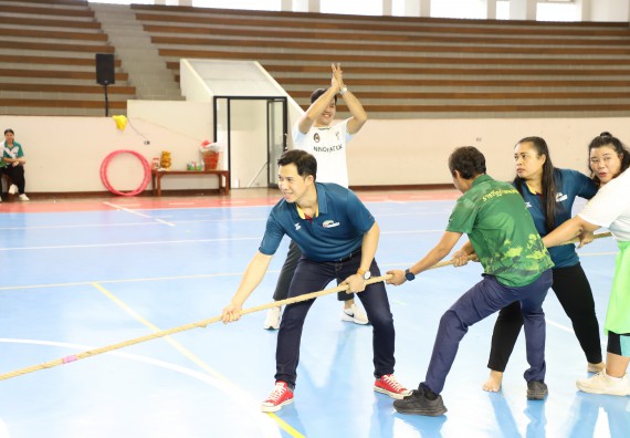 ภาพกิจกรรม คณะวิทยาศาสตร์และเทคโนโลยี มหาวิทยาลัยราชภัฏกำแพงเพชร เข้าร่วมการแข่งขันกีฬาอาจารย์และบุคลากรฯ 