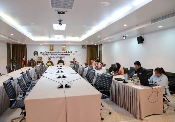 ภาพกิจกรรม  คณะวิทยาศาสตร์และเทคโนโลยี มหาวิทยาลัยราชภัฏกำแพงเพชร ได้จัดกิจกรรมการประชุมวิชาการออนไลน์ การนำเสนอผลงานและโครงงานทางวิชาการระดับชาติ ด้านวิทยาศาสตร์ คณิตศาสตร์และเทคโนโลยี