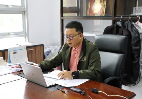 ภาพกิจกรรม  คณะวิทยาศาสตร์และเทคโนโลยี มหาวิทยาลัยราชภัฏกำแพงเพชร ได้จัดกิจกรรมการประชุมวิชาการออนไลน์ การนำเสนอผลงานและโครงงานทางวิชาการระดับชาติ ด้านวิทยาศาสตร์ คณิตศาสตร์และเทคโนโลยี