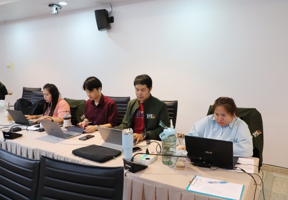 ภาพกิจกรรม  คณะวิทยาศาสตร์และเทคโนโลยี มหาวิทยาลัยราชภัฏกำแพงเพชร ได้จัดกิจกรรมการประชุมวิชาการออนไลน์ การนำเสนอผลงานและโครงงานทางวิชาการระดับชาติ ด้านวิทยาศาสตร์ คณิตศาสตร์และเทคโนโลยี