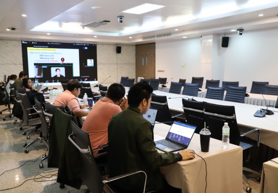 ภาพกิจกรรม  คณะวิทยาศาสตร์และเทคโนโลยี มหาวิทยาลัยราชภัฏกำแพงเพชร ได้จัดกิจกรรมการประชุมวิชาการออนไลน์ การนำเสนอผลงานและโครงงานทางวิชาการระดับชาติ ด้านวิทยาศาสตร์ คณิตศาสตร์และเทคโนโลยี