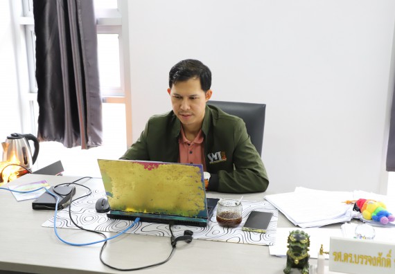 ภาพกิจกรรม  คณะวิทยาศาสตร์และเทคโนโลยี มหาวิทยาลัยราชภัฏกำแพงเพชร ได้จัดกิจกรรมการประชุมวิชาการออนไลน์ การนำเสนอผลงานและโครงงานทางวิชาการระดับชาติ ด้านวิทยาศาสตร์ คณิตศาสตร์และเทคโนโลยี