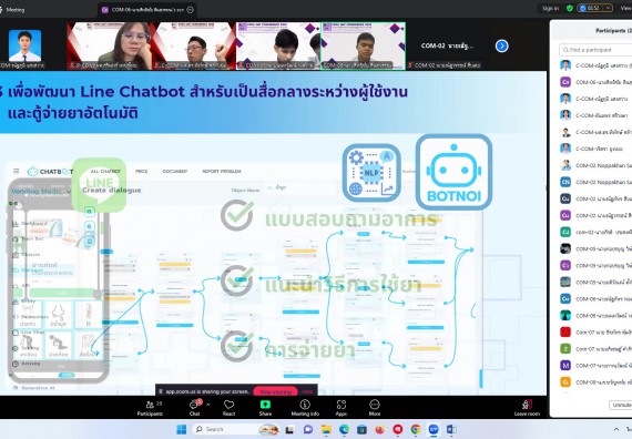 ภาพกิจกรรม  คณะวิทยาศาสตร์และเทคโนโลยี มหาวิทยาลัยราชภัฏกำแพงเพชร ได้จัดกิจกรรมการประชุมวิชาการออนไลน์ การนำเสนอผลงานและโครงงานทางวิชาการระดับชาติ ด้านวิทยาศาสตร์ คณิตศาสตร์และเทคโนโลยี