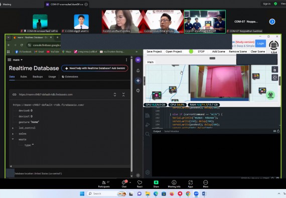 ภาพกิจกรรม  คณะวิทยาศาสตร์และเทคโนโลยี มหาวิทยาลัยราชภัฏกำแพงเพชร ได้จัดกิจกรรมการประชุมวิชาการออนไลน์ การนำเสนอผลงานและโครงงานทางวิชาการระดับชาติ ด้านวิทยาศาสตร์ คณิตศาสตร์และเทคโนโลยี