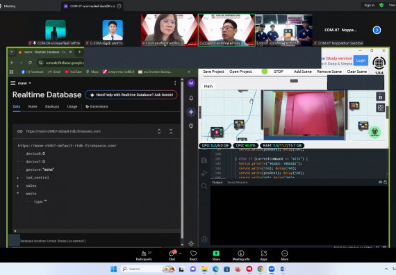 ภาพกิจกรรม  คณะวิทยาศาสตร์และเทคโนโลยี มหาวิทยาลัยราชภัฏกำแพงเพชร ได้จัดกิจกรรมการประชุมวิชาการออนไลน์ การนำเสนอผลงานและโครงงานทางวิชาการระดับชาติ ด้านวิทยาศาสตร์ คณิตศาสตร์และเทคโนโลยี