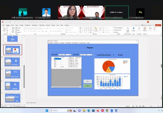 ภาพกิจกรรม  คณะวิทยาศาสตร์และเทคโนโลยี มหาวิทยาลัยราชภัฏกำแพงเพชร ได้จัดกิจกรรมการประชุมวิชาการออนไลน์ การนำเสนอผลงานและโครงงานทางวิชาการระดับชาติ ด้านวิทยาศาสตร์ คณิตศาสตร์และเทคโนโลยี