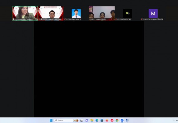ภาพกิจกรรม  คณะวิทยาศาสตร์และเทคโนโลยี มหาวิทยาลัยราชภัฏกำแพงเพชร ได้จัดกิจกรรมการประชุมวิชาการออนไลน์ การนำเสนอผลงานและโครงงานทางวิชาการระดับชาติ ด้านวิทยาศาสตร์ คณิตศาสตร์และเทคโนโลยี