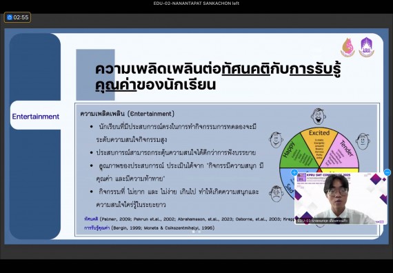 ภาพกิจกรรม  คณะวิทยาศาสตร์และเทคโนโลยี มหาวิทยาลัยราชภัฏกำแพงเพชร ได้จัดกิจกรรมการประชุมวิชาการออนไลน์ การนำเสนอผลงานและโครงงานทางวิชาการระดับชาติ ด้านวิทยาศาสตร์ คณิตศาสตร์และเทคโนโลยี
