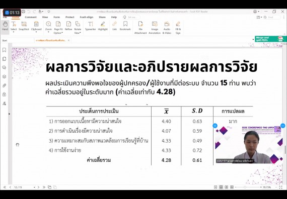 ภาพกิจกรรม  คณะวิทยาศาสตร์และเทคโนโลยี มหาวิทยาลัยราชภัฏกำแพงเพชร ได้จัดกิจกรรมการประชุมวิชาการออนไลน์ การนำเสนอผลงานและโครงงานทางวิชาการระดับชาติ ด้านวิทยาศาสตร์ คณิตศาสตร์และเทคโนโลยี