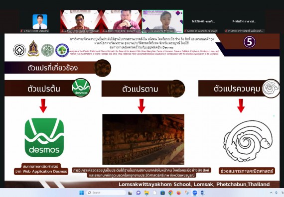 ภาพกิจกรรม  คณะวิทยาศาสตร์และเทคโนโลยี มหาวิทยาลัยราชภัฏกำแพงเพชร ได้จัดกิจกรรมการประชุมวิชาการออนไลน์ การนำเสนอผลงานและโครงงานทางวิชาการระดับชาติ ด้านวิทยาศาสตร์ คณิตศาสตร์และเทคโนโลยี