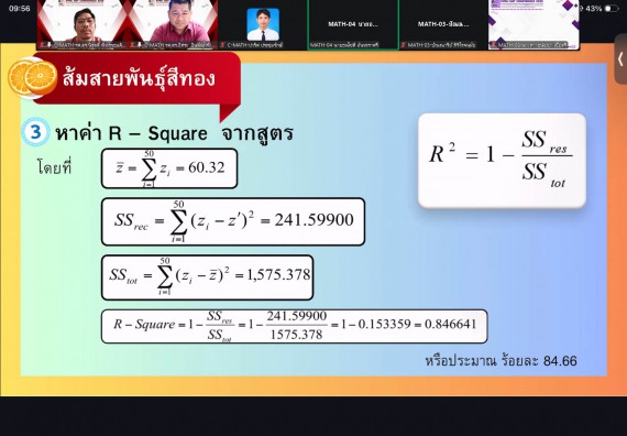 ภาพกิจกรรม  คณะวิทยาศาสตร์และเทคโนโลยี มหาวิทยาลัยราชภัฏกำแพงเพชร ได้จัดกิจกรรมการประชุมวิชาการออนไลน์ การนำเสนอผลงานและโครงงานทางวิชาการระดับชาติ ด้านวิทยาศาสตร์ คณิตศาสตร์และเทคโนโลยี