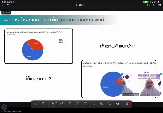 ภาพกิจกรรม  คณะวิทยาศาสตร์และเทคโนโลยี มหาวิทยาลัยราชภัฏกำแพงเพชร ได้จัดกิจกรรมการประชุมวิชาการออนไลน์ การนำเสนอผลงานและโครงงานทางวิชาการระดับชาติ ด้านวิทยาศาสตร์ คณิตศาสตร์และเทคโนโลยี