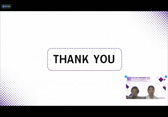 ภาพกิจกรรม  คณะวิทยาศาสตร์และเทคโนโลยี มหาวิทยาลัยราชภัฏกำแพงเพชร ได้จัดกิจกรรมการประชุมวิชาการออนไลน์ การนำเสนอผลงานและโครงงานทางวิชาการระดับชาติ ด้านวิทยาศาสตร์ คณิตศาสตร์และเทคโนโลยี