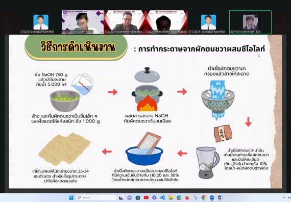 ภาพกิจกรรม  คณะวิทยาศาสตร์และเทคโนโลยี มหาวิทยาลัยราชภัฏกำแพงเพชร ได้จัดกิจกรรมการประชุมวิชาการออนไลน์ การนำเสนอผลงานและโครงงานทางวิชาการระดับชาติ ด้านวิทยาศาสตร์ คณิตศาสตร์และเทคโนโลยี