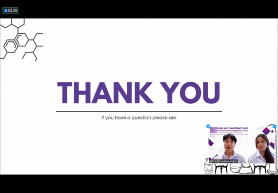 ภาพกิจกรรม  คณะวิทยาศาสตร์และเทคโนโลยี มหาวิทยาลัยราชภัฏกำแพงเพชร ได้จัดกิจกรรมการประชุมวิชาการออนไลน์ การนำเสนอผลงานและโครงงานทางวิชาการระดับชาติ ด้านวิทยาศาสตร์ คณิตศาสตร์และเทคโนโลยี