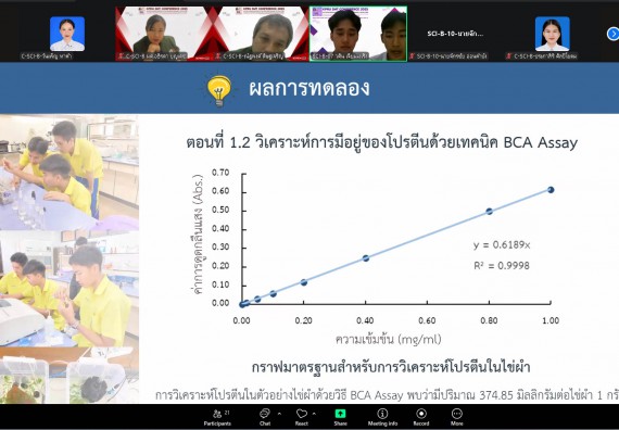 ภาพกิจกรรม  คณะวิทยาศาสตร์และเทคโนโลยี มหาวิทยาลัยราชภัฏกำแพงเพชร ได้จัดกิจกรรมการประชุมวิชาการออนไลน์ การนำเสนอผลงานและโครงงานทางวิชาการระดับชาติ ด้านวิทยาศาสตร์ คณิตศาสตร์และเทคโนโลยี