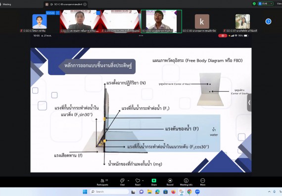 ภาพกิจกรรม  คณะวิทยาศาสตร์และเทคโนโลยี มหาวิทยาลัยราชภัฏกำแพงเพชร ได้จัดกิจกรรมการประชุมวิชาการออนไลน์ การนำเสนอผลงานและโครงงานทางวิชาการระดับชาติ ด้านวิทยาศาสตร์ คณิตศาสตร์และเทคโนโลยี
