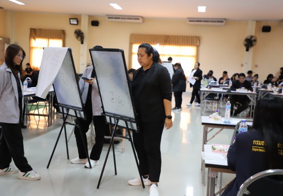 ภาพกิจกรรม  ผู้บริหารและอาจารย์คณะวิทยาศาสตร์และเทคโนโลยี เข้าร่วม กิจกรรมประชุมโครงการขับเคลื่อนโมเดลขจัดความยากจน THAPHUTSA MODEL