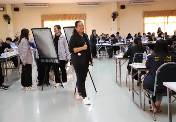 ภาพกิจกรรม  ผู้บริหารและอาจารย์คณะวิทยาศาสตร์และเทคโนโลยี เข้าร่วม กิจกรรมประชุมโครงการขับเคลื่อนโมเดลขจัดความยากจน THAPHUTSA MODEL