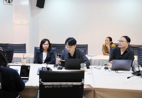 ภาพกิจกรรม  คณะวิทยาศาสตร์และเทคโนโลยี จัดประชุมหลักสูตรเชื่อมโยงและ Credit Bank หลักสูตรครุศาสตรบัณฑิต สาขาวิชาวิทยาศาสตร์ศึกษา (3ปี)