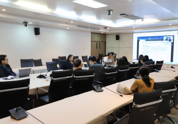 ภาพกิจกรรม  คณะวิทยาศาสตร์และเทคโนโลยี จัดประชุมหลักสูตรเชื่อมโยงและ Credit Bank หลักสูตรครุศาสตรบัณฑิต สาขาวิชาวิทยาศาสตร์ศึกษา (3ปี)