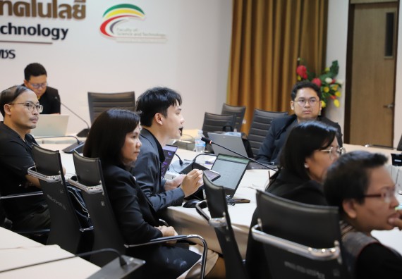 ภาพกิจกรรม  คณะวิทยาศาสตร์และเทคโนโลยี จัดประชุมหลักสูตรเชื่อมโยงและ Credit Bank หลักสูตรครุศาสตรบัณฑิต สาขาวิชาวิทยาศาสตร์ศึกษา (3ปี)