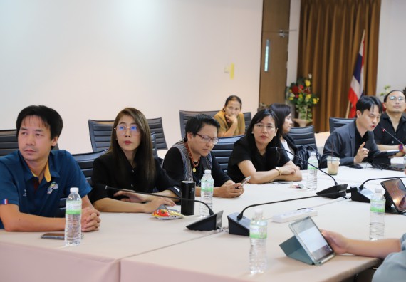 ภาพกิจกรรม  คณะวิทยาศาสตร์และเทคโนโลยี จัดประชุมหลักสูตรเชื่อมโยงและ Credit Bank หลักสูตรครุศาสตรบัณฑิต สาขาวิชาวิทยาศาสตร์ศึกษา (3ปี)