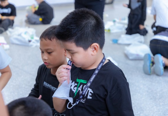 ภาพกิจกรรม  คณะวิทยาศาสตร์และเทคโนโลยี มหาวิทยาลัยราชภัฏกำแพงเพชร ร่วมกับโรงเรียนอนุบาลกำแพงเพชร ห้องเรียนพิเศษคณิตศาสตร์และวิทยาศาสตร์ (MSP) ได้กำหนดจัดกิจกรรมค่ายปฏิบัติการทางวิทยาศาสตร์ ตามโครงการฝึกทักษะเพื่อพัฒนาอัจฉริยภาพวิทยาศาสตร์ 