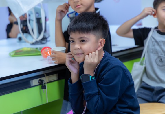 ภาพกิจกรรม  คณะวิทยาศาสตร์และเทคโนโลยี มหาวิทยาลัยราชภัฏกำแพงเพชร ร่วมกับโรงเรียนอนุบาลกำแพงเพชร ห้องเรียนพิเศษคณิตศาสตร์และวิทยาศาสตร์ (MSP) ได้กำหนดจัดกิจกรรมค่ายปฏิบัติการทางวิทยาศาสตร์ ตามโครงการฝึกทักษะเพื่อพัฒนาอัจฉริยภาพวิทยาศาสตร์ 