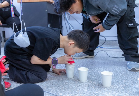 ภาพกิจกรรม  คณะวิทยาศาสตร์และเทคโนโลยี มหาวิทยาลัยราชภัฏกำแพงเพชร ร่วมกับโรงเรียนอนุบาลกำแพงเพชร ห้องเรียนพิเศษคณิตศาสตร์และวิทยาศาสตร์ (MSP) ได้กำหนดจัดกิจกรรมค่ายปฏิบัติการทางวิทยาศาสตร์ ตามโครงการฝึกทักษะเพื่อพัฒนาอัจฉริยภาพวิทยาศาสตร์ 