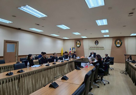 ภาพกิจกรรม  คณะวิทยาศาสตร์และเทคโนโลยี มหาวิทยาลัยราชภัฎกําแพงเพชร รับการติดตามผลการดำเนินงานของมหาวิทยาลัย คณะ และหน่วยงานที่มีฐานะเทียบเท่าคณะ จากคณะกรรมการติดตาม ตรวจสอบและประเมินผลงานของมหาวิทยาลัยราชภัฎกำแพงเพชร