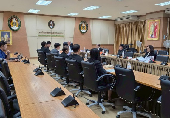 ภาพกิจกรรม  คณะวิทยาศาสตร์และเทคโนโลยี มหาวิทยาลัยราชภัฎกําแพงเพชร รับการติดตามผลการดำเนินงานของมหาวิทยาลัย คณะ และหน่วยงานที่มีฐานะเทียบเท่าคณะ จากคณะกรรมการติดตาม ตรวจสอบและประเมินผลงานของมหาวิทยาลัยราชภัฎกำแพงเพชร