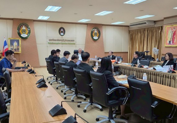 ภาพกิจกรรม  คณะวิทยาศาสตร์และเทคโนโลยี มหาวิทยาลัยราชภัฎกําแพงเพชร รับการติดตามผลการดำเนินงานของมหาวิทยาลัย คณะ และหน่วยงานที่มีฐานะเทียบเท่าคณะ จากคณะกรรมการติดตาม ตรวจสอบและประเมินผลงานของมหาวิทยาลัยราชภัฎกำแพงเพชร