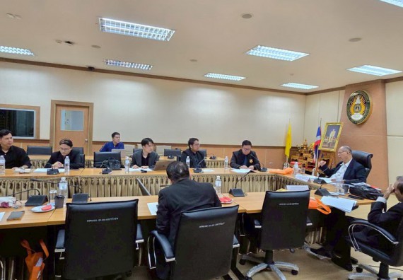 ภาพกิจกรรม  คณะวิทยาศาสตร์และเทคโนโลยี มหาวิทยาลัยราชภัฎกําแพงเพชร รับการติดตามผลการดำเนินงานของมหาวิทยาลัย คณะ และหน่วยงานที่มีฐานะเทียบเท่าคณะ จากคณะกรรมการติดตาม ตรวจสอบและประเมินผลงานของมหาวิทยาลัยราชภัฎกำแพงเพชร