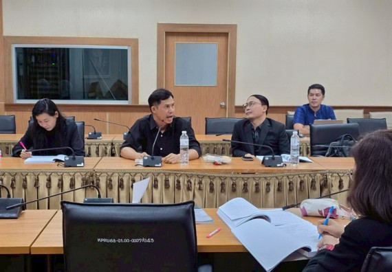 ภาพกิจกรรม  คณะวิทยาศาสตร์และเทคโนโลยี มหาวิทยาลัยราชภัฎกําแพงเพชร รับการติดตามผลการดำเนินงานของมหาวิทยาลัย คณะ และหน่วยงานที่มีฐานะเทียบเท่าคณะ จากคณะกรรมการติดตาม ตรวจสอบและประเมินผลงานของมหาวิทยาลัยราชภัฎกำแพงเพชร