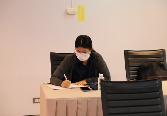 ภาพกิจกรรม  การอบรมเชิงปฏิบัติการการขับเคลื่อนการดำเนินงานโครงการอนุรักษ์พันธุกรรมพืช อันเนื่องมาจากพระราชดำริฯ อพ.สธ.