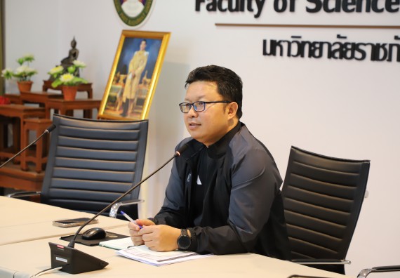 ภาพกิจกรรม  คณะวิทยาศาสตร์และเทคโนโลยี มหาวิทยาลัยราชภัฏกําแพงเพชร จัดประชุมประธานโปรแกรมวิชาและคณะกรรมการดำเนินงานขับเคลื่อนการรับนักศึกษาคณะวิทยาศาสตร์และเทคโนโลยี