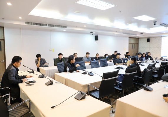 ภาพกิจกรรม  คณะวิทยาศาสตร์และเทคโนโลยี มหาวิทยาลัยราชภัฏกําแพงเพชร จัดประชุมประธานโปรแกรมวิชาและคณะกรรมการดำเนินงานขับเคลื่อนการรับนักศึกษาคณะวิทยาศาสตร์และเทคโนโลยี