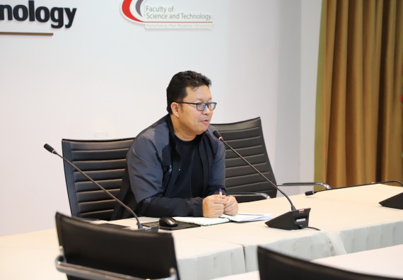 ภาพกิจกรรม  คณะวิทยาศาสตร์และเทคโนโลยี มหาวิทยาลัยราชภัฏกําแพงเพชร จัดประชุมประธานโปรแกรมวิชาและคณะกรรมการดำเนินงานขับเคลื่อนการรับนักศึกษาคณะวิทยาศาสตร์และเทคโนโลยี