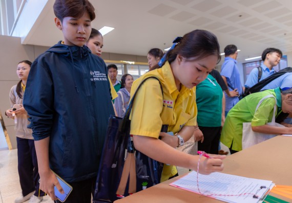 ภาพกิจกรรม  คณะวิทยาศาสตร์และเทคโนโลยี มหาวิทยาลัยราชภัฏกำแพงเพชร จัดกิจกรรมค่ายวิทยาศาสตร์สร้างสรรค์ ปั้นฝันเยาวชน ปีการศึกษา 2568