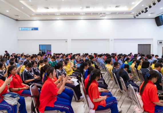 ภาพกิจกรรม  คณะวิทยาศาสตร์และเทคโนโลยี มหาวิทยาลัยราชภัฏกำแพงเพชร จัดกิจกรรมค่ายวิทยาศาสตร์สร้างสรรค์ ปั้นฝันเยาวชน ปีการศึกษา 2568