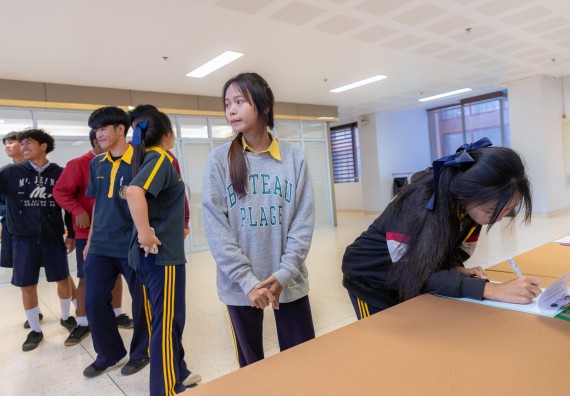 ภาพกิจกรรม  คณะวิทยาศาสตร์และเทคโนโลยี มหาวิทยาลัยราชภัฏกำแพงเพชร จัดกิจกรรมค่ายวิทยาศาสตร์สร้างสรรค์ ปั้นฝันเยาวชน ปีการศึกษา 2568