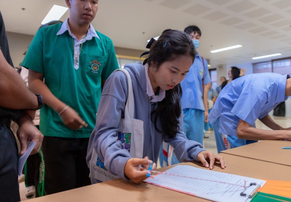 ภาพกิจกรรม  คณะวิทยาศาสตร์และเทคโนโลยี มหาวิทยาลัยราชภัฏกำแพงเพชร จัดกิจกรรมค่ายวิทยาศาสตร์สร้างสรรค์ ปั้นฝันเยาวชน ปีการศึกษา 2568