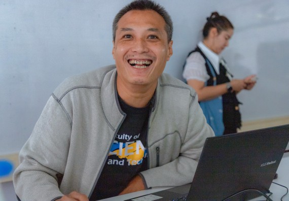 ภาพกิจกรรม  คณะวิทยาศาสตร์และเทคโนโลยี มหาวิทยาลัยราชภัฏกำแพงเพชร จัดกิจกรรมค่ายวิทยาศาสตร์สร้างสรรค์ ปั้นฝันเยาวชน ปีการศึกษา 2568