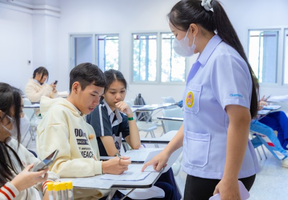 ภาพกิจกรรม  คณะวิทยาศาสตร์และเทคโนโลยี มหาวิทยาลัยราชภัฏกำแพงเพชร จัดกิจกรรมค่ายวิทยาศาสตร์สร้างสรรค์ ปั้นฝันเยาวชน ปีการศึกษา 2568