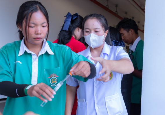 ภาพกิจกรรม  คณะวิทยาศาสตร์และเทคโนโลยี มหาวิทยาลัยราชภัฏกำแพงเพชร จัดกิจกรรมค่ายวิทยาศาสตร์สร้างสรรค์ ปั้นฝันเยาวชน ปีการศึกษา 2568