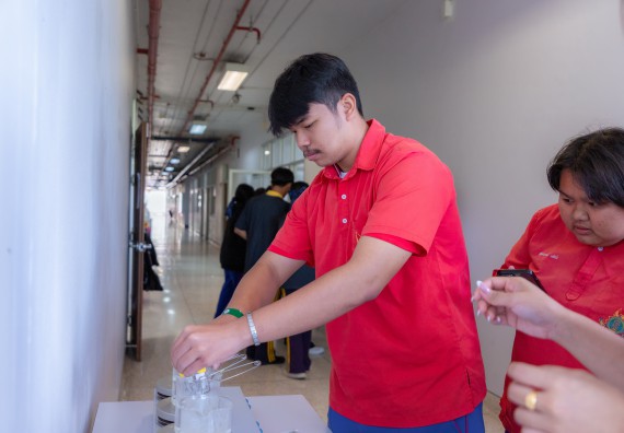 ภาพกิจกรรม  คณะวิทยาศาสตร์และเทคโนโลยี มหาวิทยาลัยราชภัฏกำแพงเพชร จัดกิจกรรมค่ายวิทยาศาสตร์สร้างสรรค์ ปั้นฝันเยาวชน ปีการศึกษา 2568