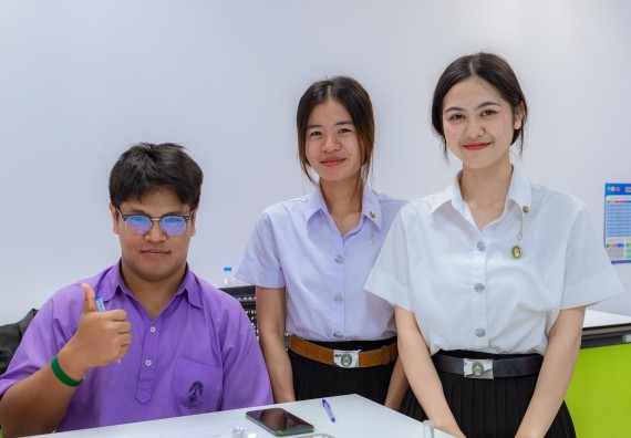 ภาพกิจกรรม  คณะวิทยาศาสตร์และเทคโนโลยี มหาวิทยาลัยราชภัฏกำแพงเพชร จัดกิจกรรมค่ายวิทยาศาสตร์สร้างสรรค์ ปั้นฝันเยาวชน ปีการศึกษา 2568