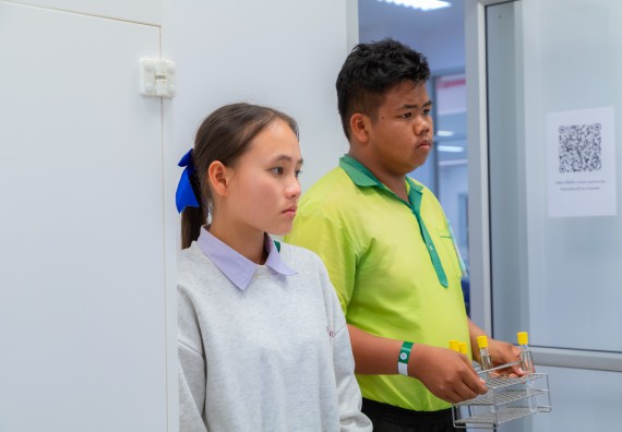 ภาพกิจกรรม  คณะวิทยาศาสตร์และเทคโนโลยี มหาวิทยาลัยราชภัฏกำแพงเพชร จัดกิจกรรมค่ายวิทยาศาสตร์สร้างสรรค์ ปั้นฝันเยาวชน ปีการศึกษา 2568