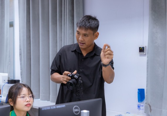 ภาพกิจกรรม  คณะวิทยาศาสตร์และเทคโนโลยี มหาวิทยาลัยราชภัฏกำแพงเพชร จัดกิจกรรมค่ายวิทยาศาสตร์สร้างสรรค์ ปั้นฝันเยาวชน ปีการศึกษา 2568